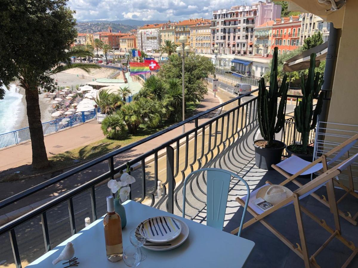 I Love Nice - Face Mer, Design, Terrasse, Asc, Wifi, Clim Exterior photo